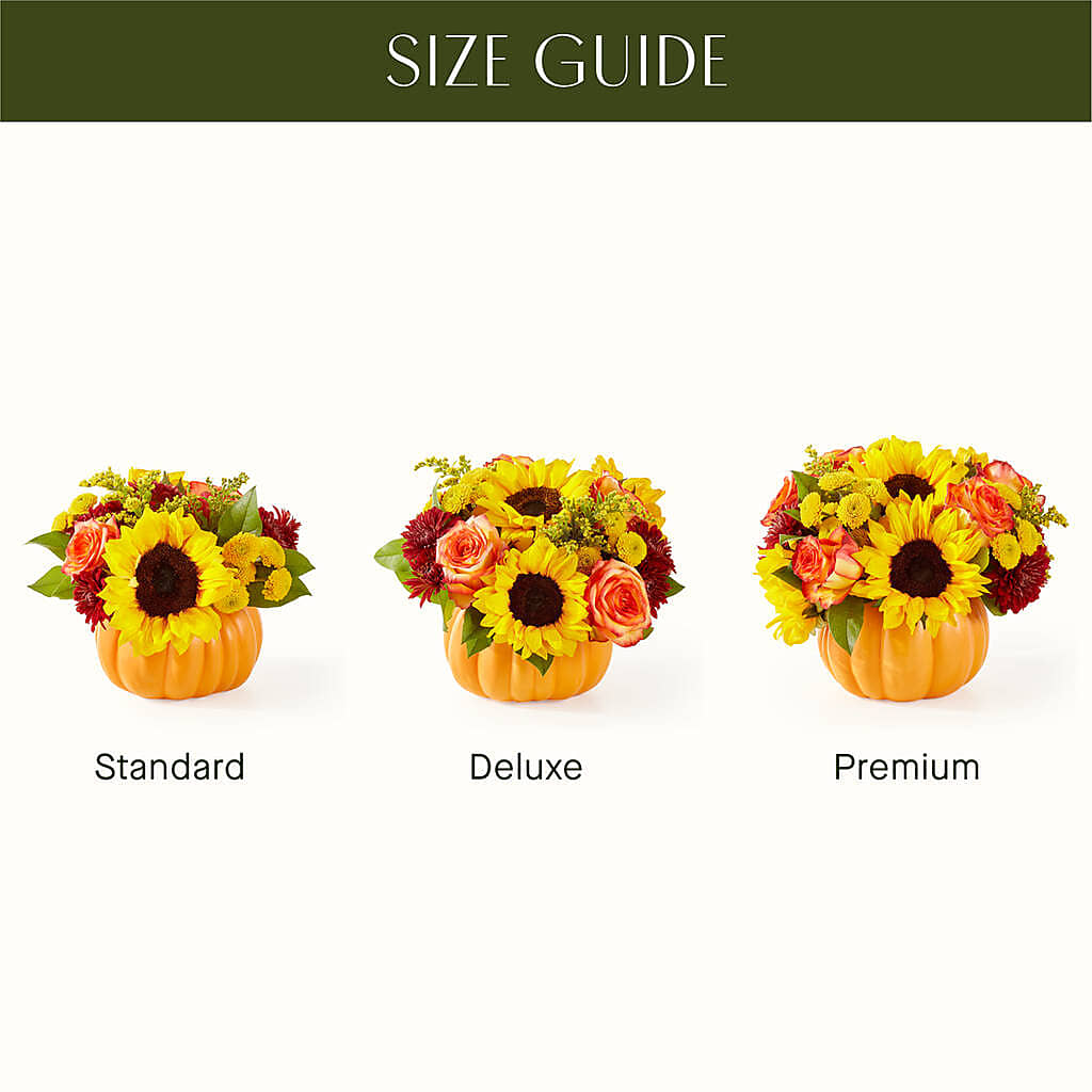 Golden Gourd Pumpkin Bouquet –  Fleuriste Thalia, Varennes PQ