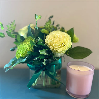 Emerald Forest Bouquet –  Fleuriste Thalia, Varennes PQ