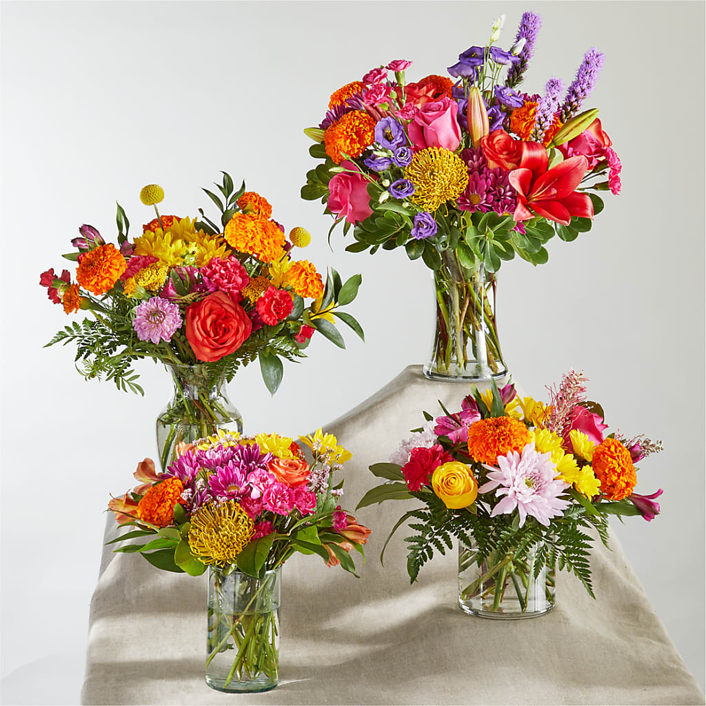 Feast of Color – A Florist Original –  Fleuriste Thalia, Varennes PQ