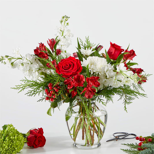 Merry Moment Bouquet – A Florist Original –  Fleuriste Thalia, Varennes PQ