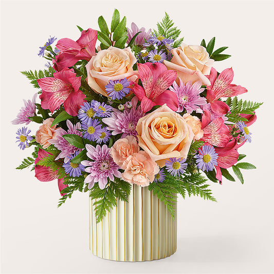Sunset Serenade Bouquet –  Fleuriste Thalia, Varennes PQ