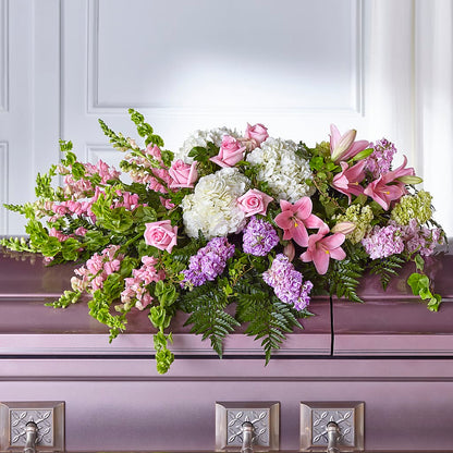 Life's Gratitude Casket Spray –  Fleuriste Thalia, Varennes PQ