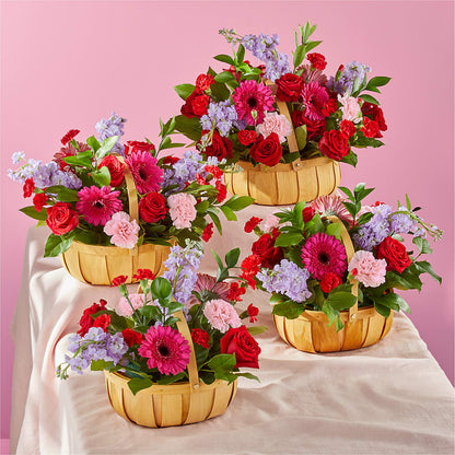 Pink Picnic Basket –  Fleuriste Thalia, Varennes PQ