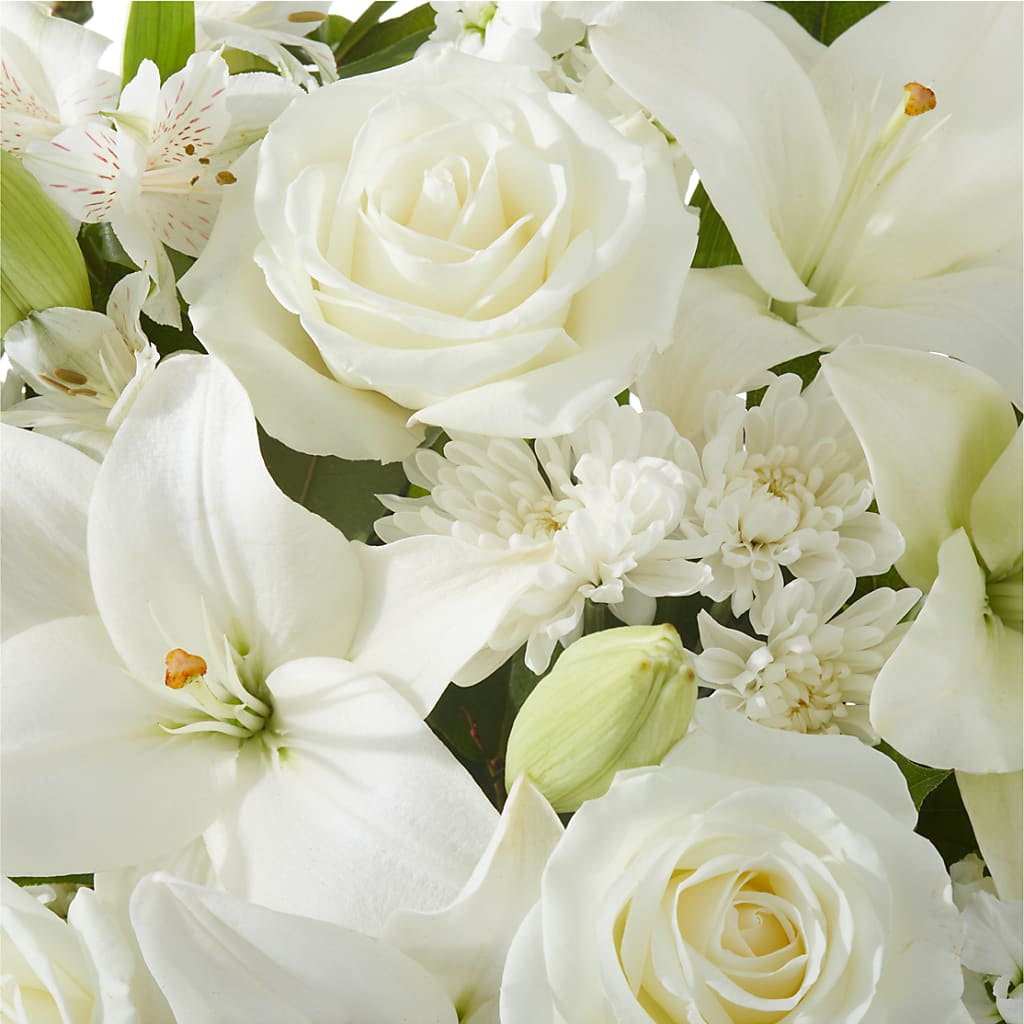 Peaceful Reflections Arrangement –  Fleuriste Thalia, Varennes PQ