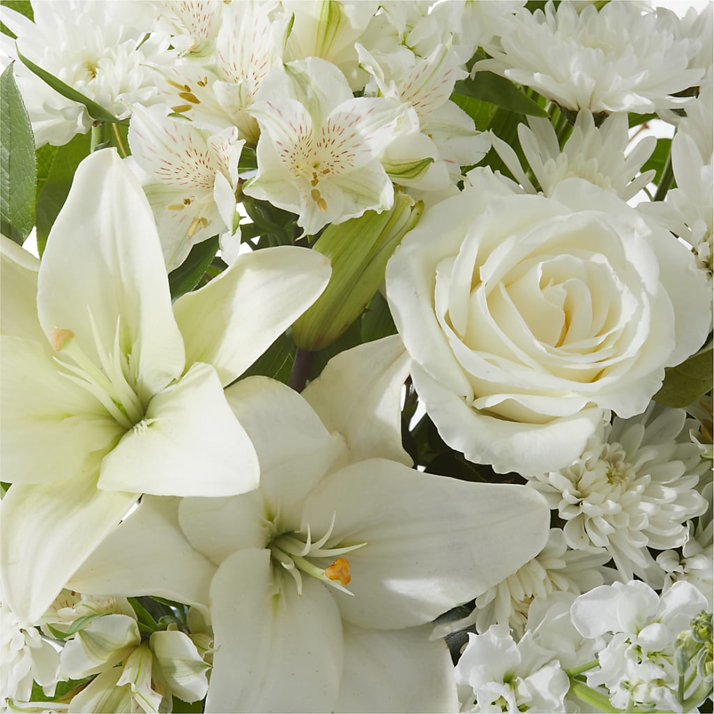 Peaceful Reflections Arrangement –  Fleuriste Thalia, Varennes PQ