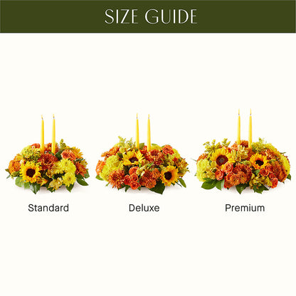 Autumn Harmony Centerpiece –  Fleuriste Thalia, Varennes PQ
