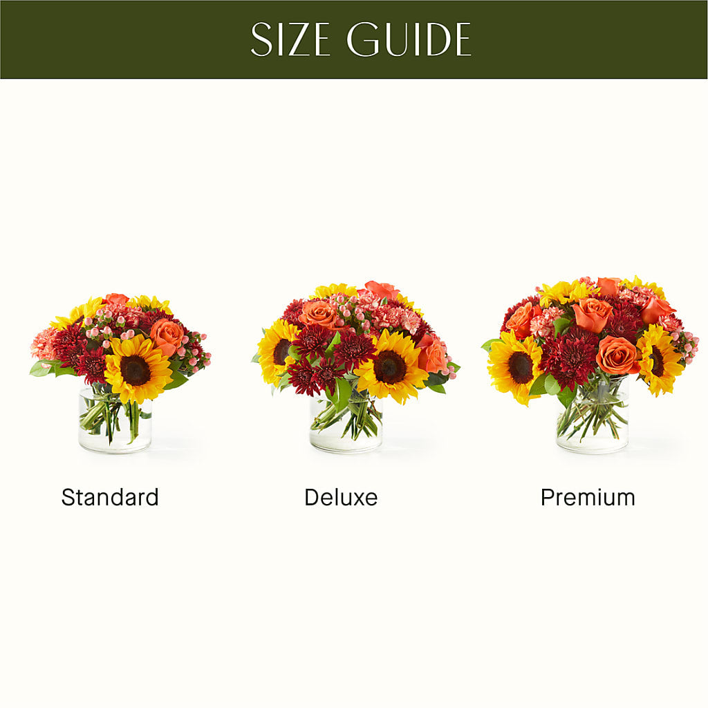 September Sunset Bouquet –  Fleuriste Thalia, Varennes PQ