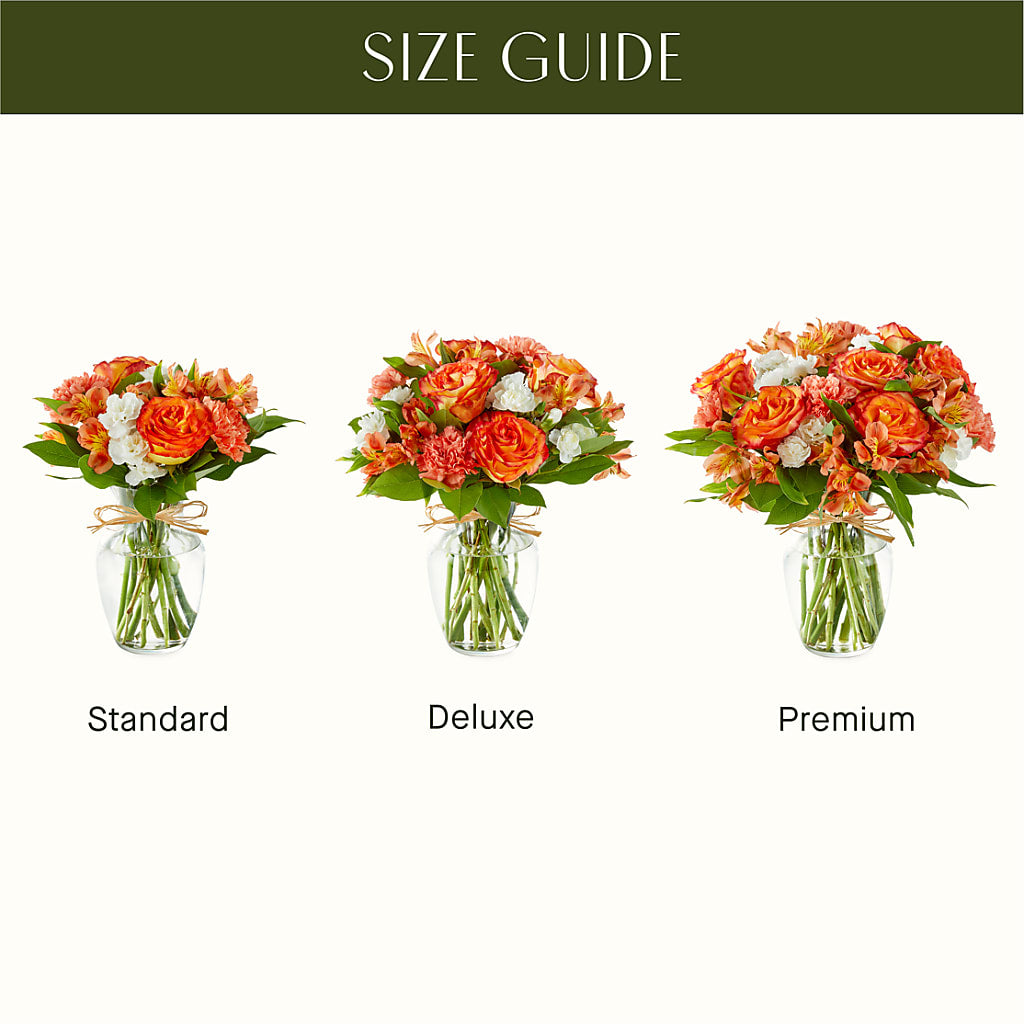 Apricot Glow Bouquet –  Fleuriste Thalia, Varennes PQ