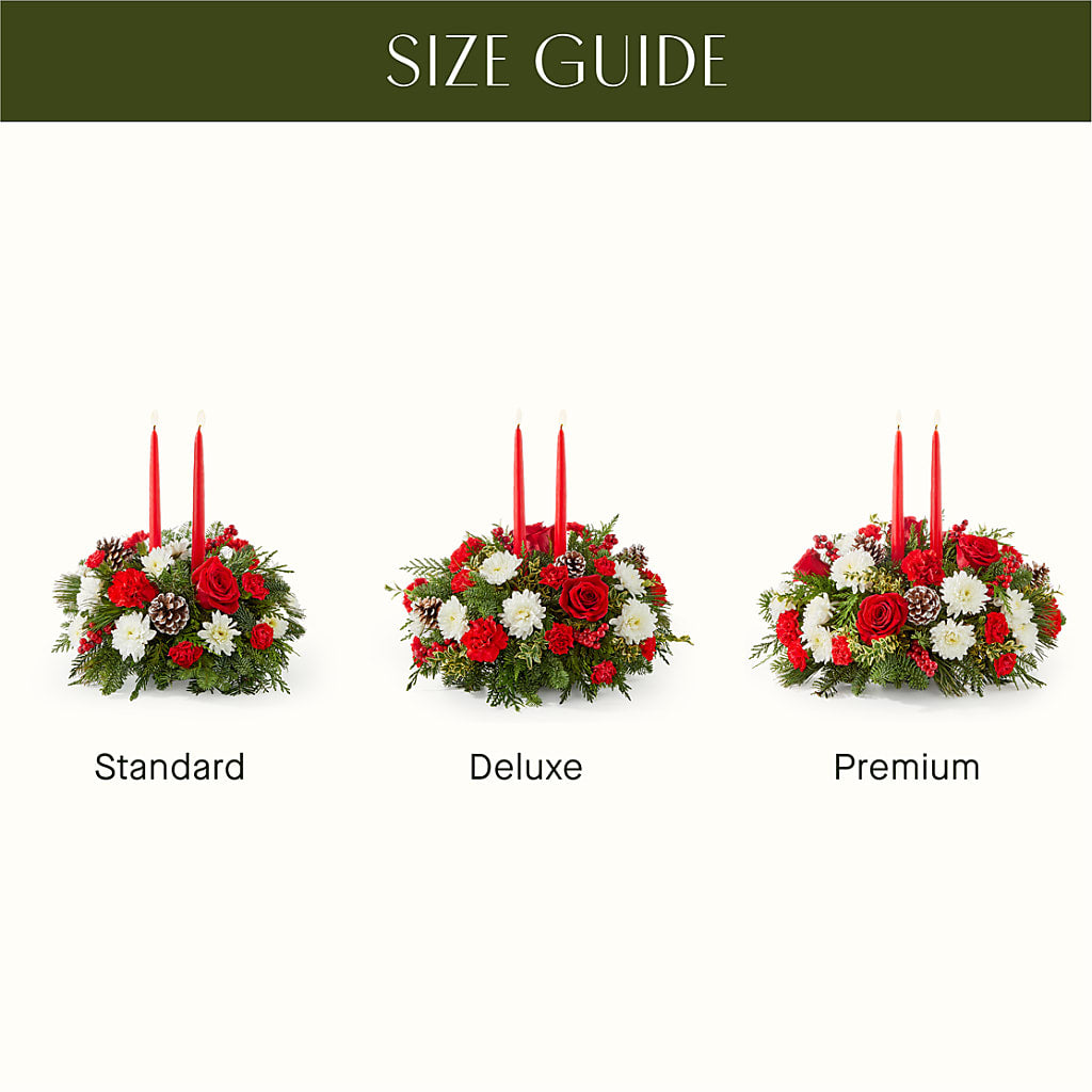 Holiday Soiree Centerpiece –  Fleuriste Thalia, Varennes PQ
