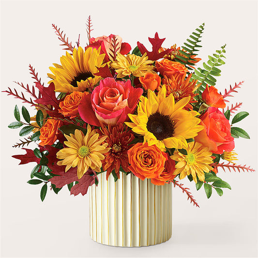 Fall Campfire Bouquet –  Fleuriste Thalia, Varennes PQ