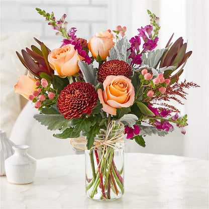 Moody Hues Bouquet –  Fleuriste Thalia, Varennes PQ