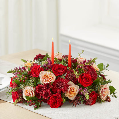 Most Thankful Centerpiece –  Fleuriste Thalia, Varennes PQ