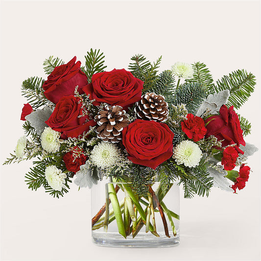 Yule Cheer Bouquet –  Fleuriste Thalia, Varennes PQ