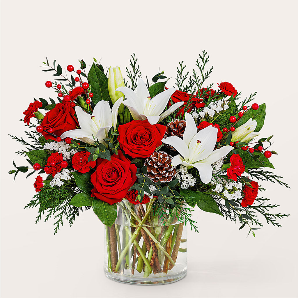 Best in Snow Bouquet –  Fleuriste Thalia, Varennes PQ